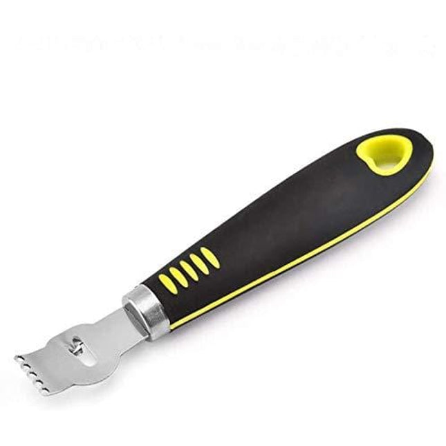 Lemon Grater Zester, Cocktail Decorating Tool Stainless Steel Lemon Grater with Channel Knife, Durable Lemon Citrus Lime Peeler for Cocktail Bar Home Kitchen Gadget