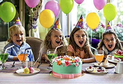 Hiware Silicone Straws with Case - Reusable Long Drinking Straws for 30 oz and 20 oz Tumblers, 2 Cleaning Brushes Included