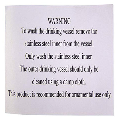 Rhinestone Jeweled Holy Grail Chalice, 6 1/2 Inch