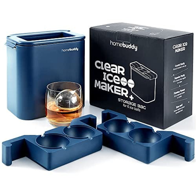 HomeBuddy Clear Ice Ball Maker