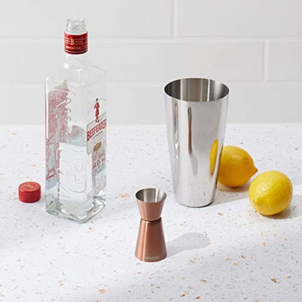 Houdini Double Jigger Bar Accessories, 3.5 inches, COPPER