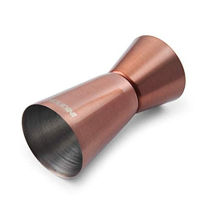 Houdini Double Jigger Bar Accessories, 3.5 inches, COPPER