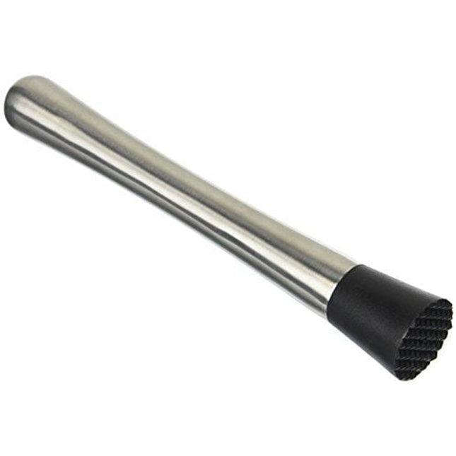 8" Long Stainless Steel Cocktail Muddlers by HQY, Muddler