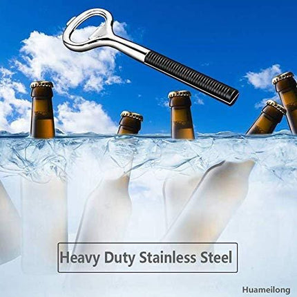 Bartender Bottle Openers - Huameilong Heavy Duty Stainless Steel Beer Bottle Cap Openers