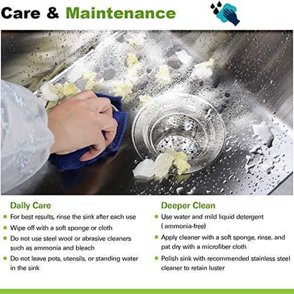 Hykolity 15 in. Undermount Stainless Steel Bar Sink, 16 Gauge Single Bowl Kitchen Prep Sink with Strainer & Bottom Grid, 15" x 17" x 10"