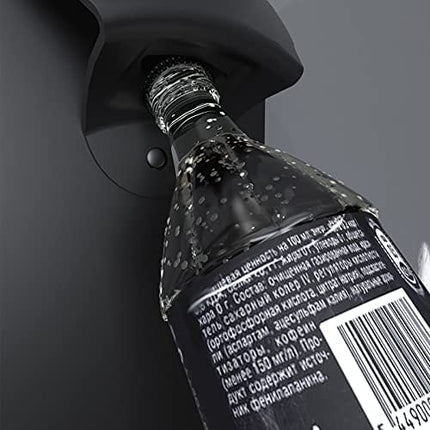 Inosiziat Magnetic Beer Wine Bottle Opener Wall Mounted With Cap Catcher Unique Gifts for Men Dad Fathers' Day Gift