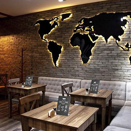 Mini Tabletop Chalkboard Sign 6x8.2" - Menu Chalkboard Stand for Wedding Table - Tabletop Chalkboard Signs for Tables with Stand - Event Place Cards - Table Chalkboard Signs with Stand Up Chalkboard