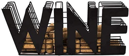 JHY DESIGN Wine Cork holder-13.5" Length Metal Craft Wine Cork Storage