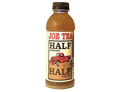 Joe Tea Half Lemonade & Half Lemon Tea, Case Pack of Twelve 18 fl oz Plastic Bottles