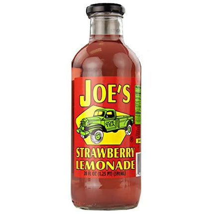 Joe Tea Strawberry Lemonade 20 oz. Bottle (12 Bottles)