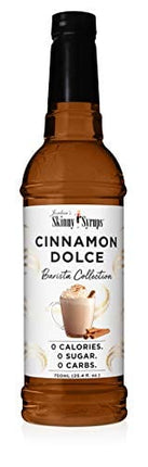 Jordan's Skinny Mixes Syrups Cinnamon Dolce, Sugar Free Flavoring, 25.4 Oz