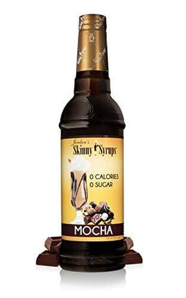 Jordan’s Skinny Syrups Mocha, Sugar Free Coffee Flavoring Syrup, 25.4 Ounce Bottle