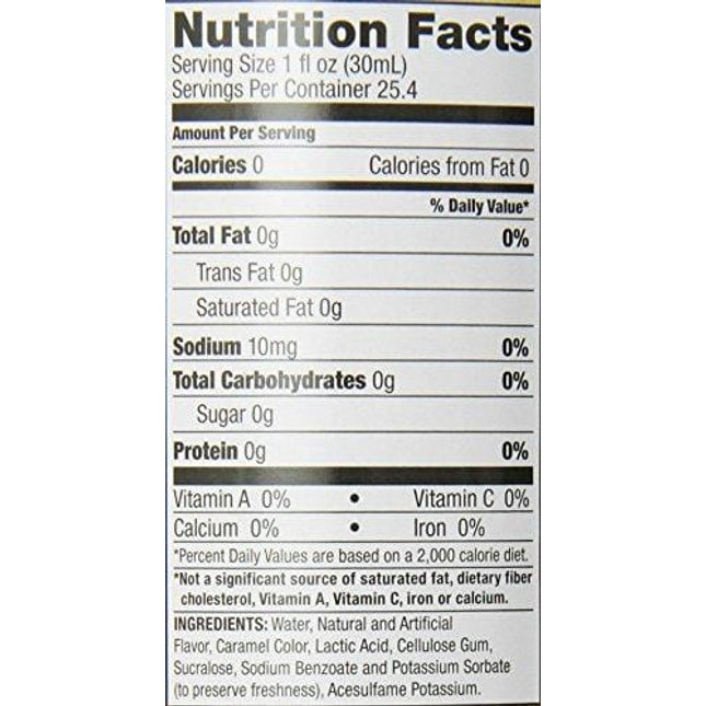 Jordan’s Skinny Syrups Mocha, Sugar Free Coffee Flavoring Syrup, 25.4 Ounce Bottle