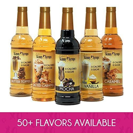 Jordan’s Skinny Syrups Peanut Butter Cup, Sugar Free Flavoring Syrup, 25.4 Ounce Bottle