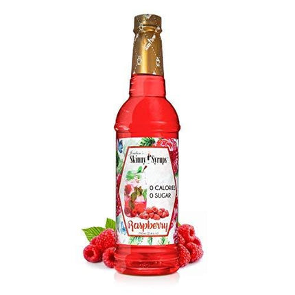 Jordan’s Skinny Syrups Raspberry, Sugar Free Flavoring Syrup, 25.4 Ounce Bottle