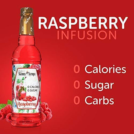 Jordan’s Skinny Syrups Raspberry, Sugar Free Flavoring Syrup, 25.4 Ounce Bottle