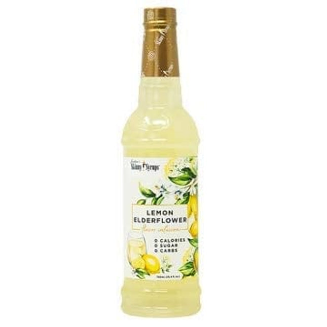 Jordans Skinny Syrups Sugar Free Lemon Elderflower Syrup | Gluten Free | Keto | Kosher | Made in the USA …