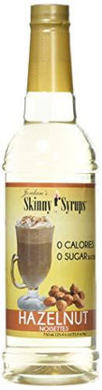 Hazelnut -Jordan's Skinny Gourmet Syrups Sugar Free, 25.4 Fl OZ