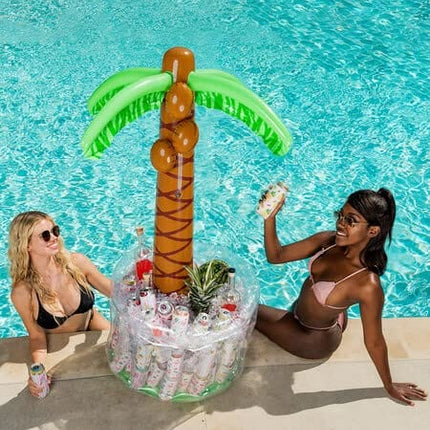 JOYIN 60" Inflatable Palm Tree Cooler, Beach Theme Party Decor, Party Supplies for Pool Party and Beach Party