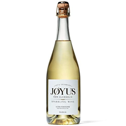 Joyus Non-Alcoholic Sparkling Wine, Crisp, Fragrant, Playful on the Palate, 100% Recyclable Bottle, 750ml (25.4 oz)