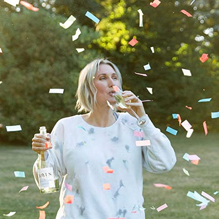 Joyus Non-Alcoholic Sparkling Wine, Crisp, Fragrant, Playful on the Palate, 100% Recyclable Bottle, 750ml (25.4 oz)