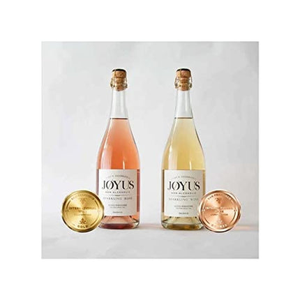 Joyus Non-Alcoholic Sparkling Wine, Crisp, Fragrant, Playful on the Palate, 100% Recyclable Bottle, 750ml (25.4 oz)