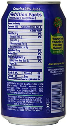 Jumex Mango Nectar, 11.3-Ounce (Pack of 24)