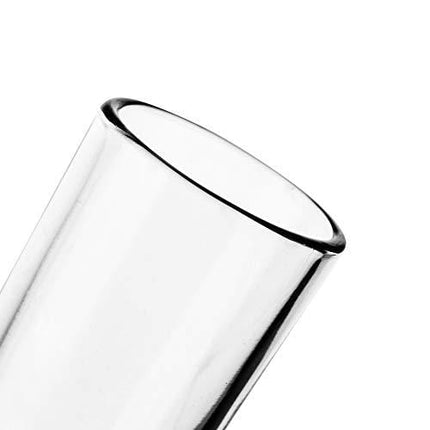 Juvale Bulk 24-Pack Clear Shooters Tall Shot Glasses for Parties, Parfaits, Dessert, Tequila, Whiskey, Vodka - 2 Ounces