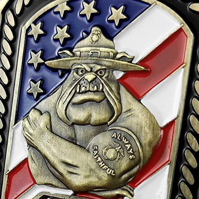 US Marine Corps Dog Tag Bottle Opener Semper Fidelis Gift