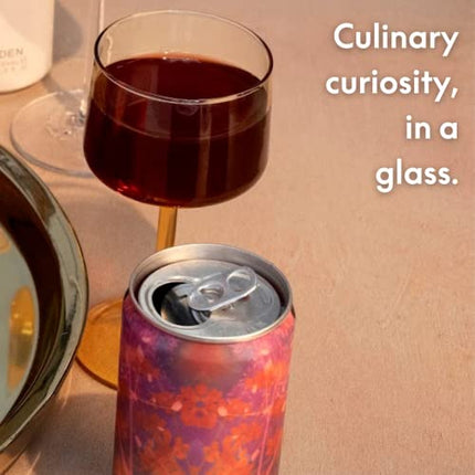 Kally Non Alcoholic Drinks - Made with Verjus, Fruit, and Botanicals - Sip & Savor Non Alcoholic Drinks, No Artificial Flavors & No Added Sugar, 6-Pack of 8 fl oz Cans (Berry Fennel)