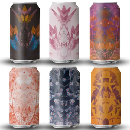 Kally Non Alcoholic Drinks - Made with Verjus, Fruit, and Botanicals - Sip & Savor Non Alcoholic Drinks, No Artificial Flavors & No Added Sugar, 6-Pack of 8 fl oz Cans (Curiosity Collection)