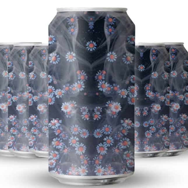 Kally Non Alcoholic Drinks - Made with Verjus, Fruit, and Botanicals - Sip & Savor Non Alcoholic Drinks, No Artificial Flavors & No Added Sugar, 6-Pack of 8 fl oz Cans (Vanilla Smoke)