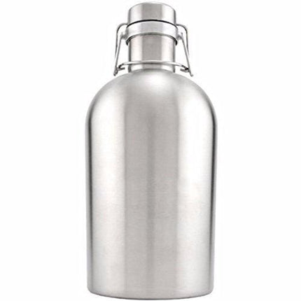 Stainless Steel Beer Growler - 64 oz