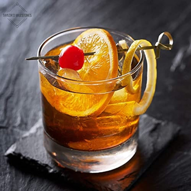 KGnB,Set of 2 Whiskey glasses-10 oz Bourbon Glasses for Old Fashioned Cocktails, Scotch Glasses, Perfect Rocks Glass & Best Gift Set by KGnB