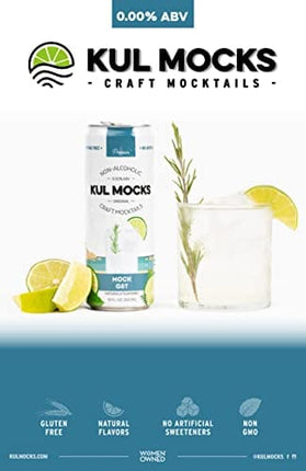 KUL MOCKS - Craft Mocktails | All the Experience, Without the Alcohol | Ready-to-Drink Zero Proof Cocktails | 0.00% ABV | Award Winning | Adventure Collection - Variety Pack (6pk)