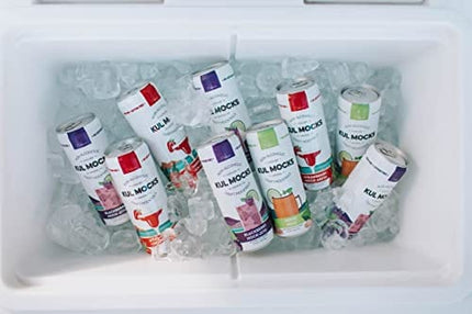 KUL MOCKS - Craft Mocktails | All the Experience, Without the Alcohol | Ready-to-Drink Zero Proof Cocktails | 0.00% ABV | Award Winning | Party Box - Variety Pack (6pk)