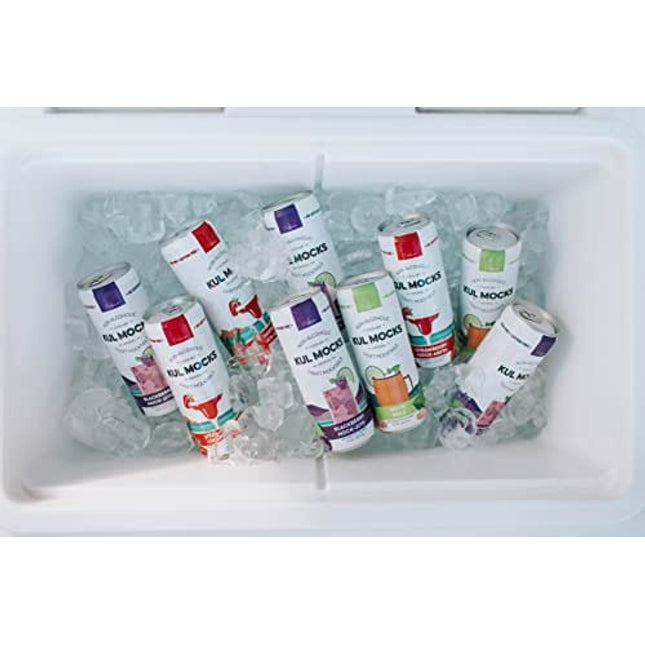 KUL MOCKS - Craft Mocktails | All the Experience, Without the Alcohol | Ready-to-Drink Zero Proof Cocktails | 0.00% ABV | Award Winning | Party Box - Variety Pack (6pk)