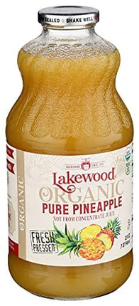 Lakewood Organic Pineapple Juice, 32 oz
