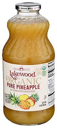 Lakewood Organic Pineapple Juice, 32 oz