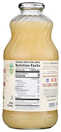 Lakewood Organic Pure Lemon, 32 Ounce (Pack of 6)
