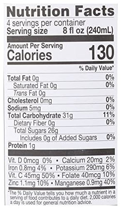 Lakewood Pure Pineapple, Fresh Pressed, 32 Fl Oz (Pack of 6)