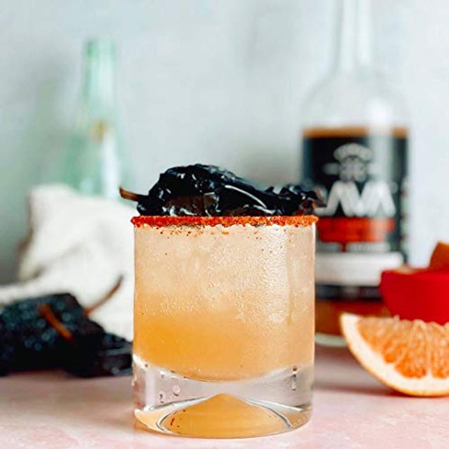 LAVA Premium Skinny Paloma Mix Craft Cocktail Mixer, Ruby Red Grapefruit Juice, Key Lime Juice, Low Calorie, Ready to Use, No Artificial Sweeteners, Greyhound, Margarita 1-Liter (33.8oz) Glass Bottle