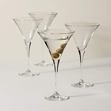 Lenox - 6115711 Lenox Tuscany Classics 4-Piece Martini Glass Set, 3.35 LB, Clear