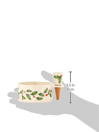 Lenox 870006 Hosting The Holidays Wine Coaster & Stopper Set