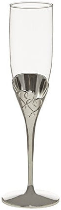 Lenox True Love Glass Flute Pair Clear, 1.25 LB