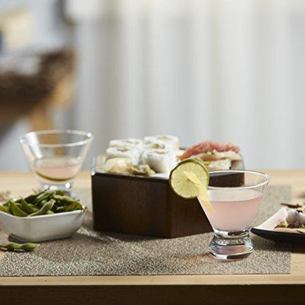 Libbey Cosmopolitan Martini Glasses, Set of 4