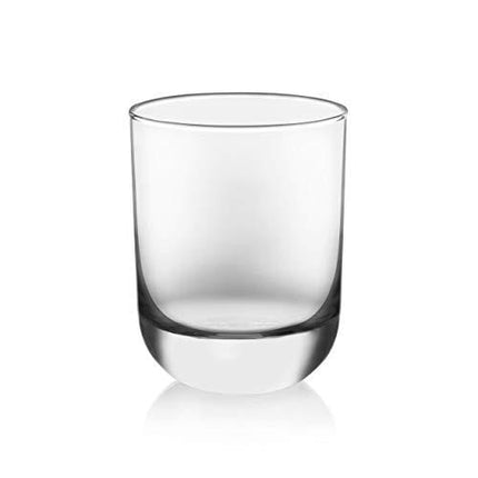 Libbey Polaris 16-Piece Tumbler and Rocks Glass Set, Clear
