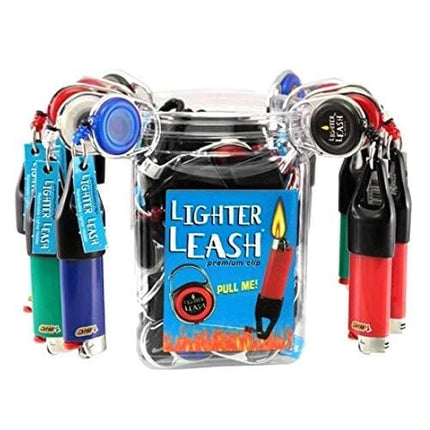 The 30 Premium Lighter Leash Retractable Lighter Holder 5 Colors!