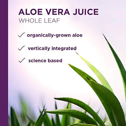 Lily Of The Desert Aloe Vera Juice, Certified Organically Grown Whole Leaf, Dietary & Immune Support Drink, Liquid Digestive Aid for Gut Health, Antioxidant Beverage, Fits in Mini Fridge, 64 Fl Oz