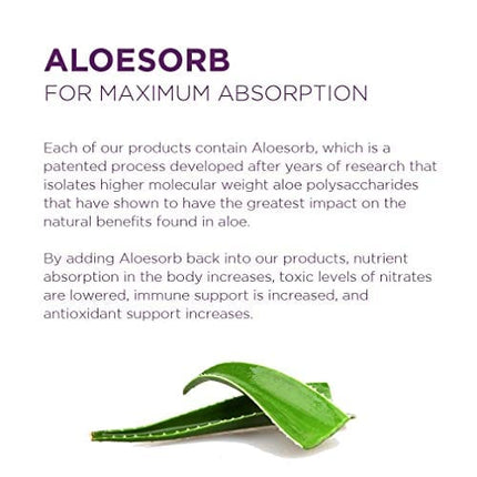 Lily Of The Desert Aloe Vera Juice, Certified Organically Grown Whole Leaf, Dietary & Immune Support Drink, Liquid Digestive Aid for Gut Health, Antioxidant Beverage, Fits in Mini Fridge, 64 Fl Oz